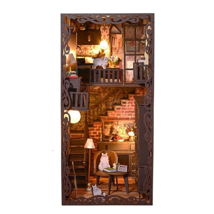 Miniaturowy domek Book Nook - Tajemnica zamku