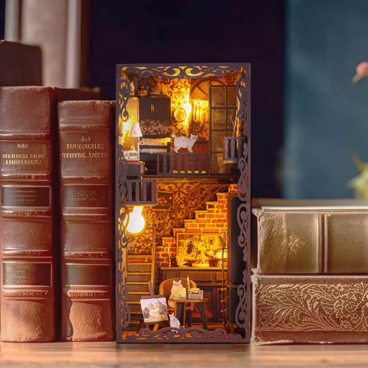 Miniaturowy domek Book Nook - Tajemnica zamku