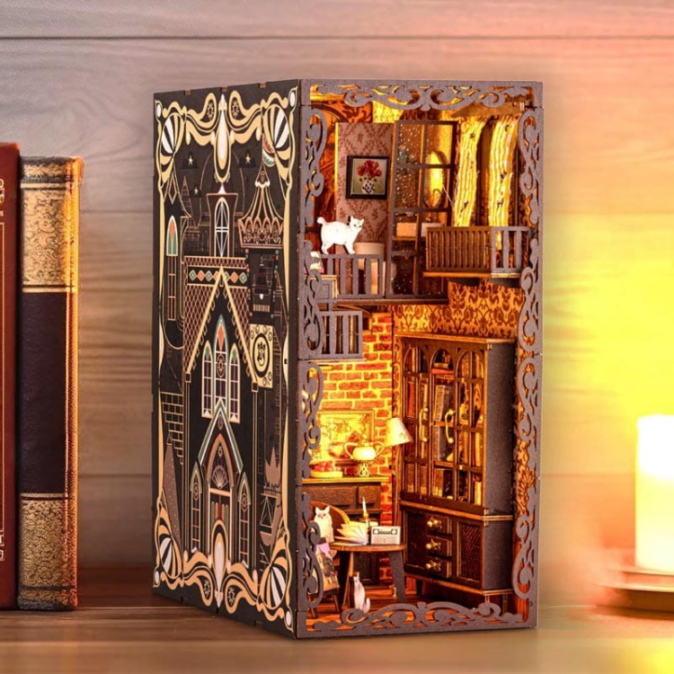 Miniaturowy domek Book Nook - Tajemnica zamku