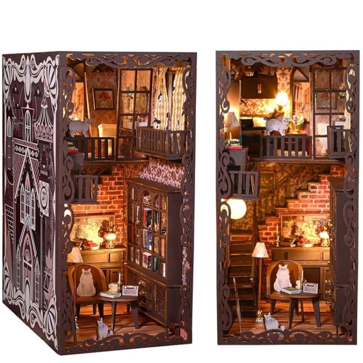 Miniaturowy domek Book Nook - Tajemnica zamku