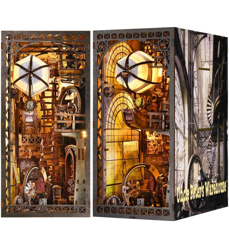 Miniaturowy domek Book Nook - Nautilus - Aslowsnail