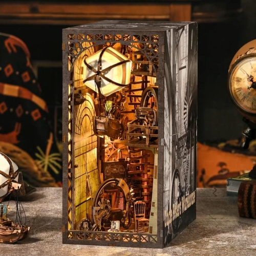 Miniaturowy domek Book Nook - Nautilus - Aslowsnail