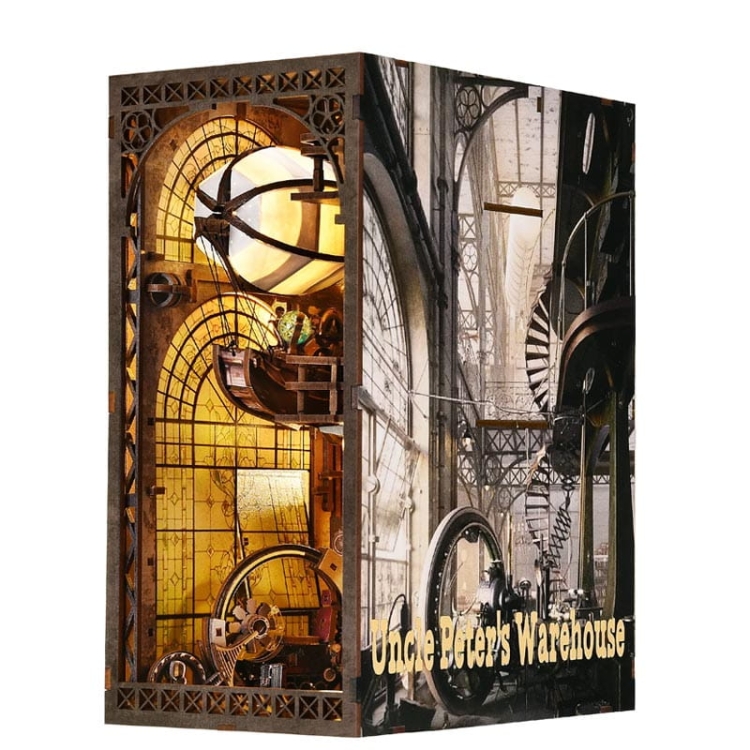Miniaturowy domek Book Nook - Nautilus - Aslowsnail
