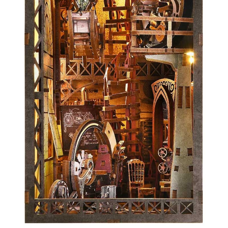 Miniaturowy domek Book Nook - Nautilus - Aslowsnail