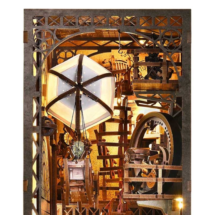 Miniaturowy domek Book Nook - Nautilius - Aslowsnail