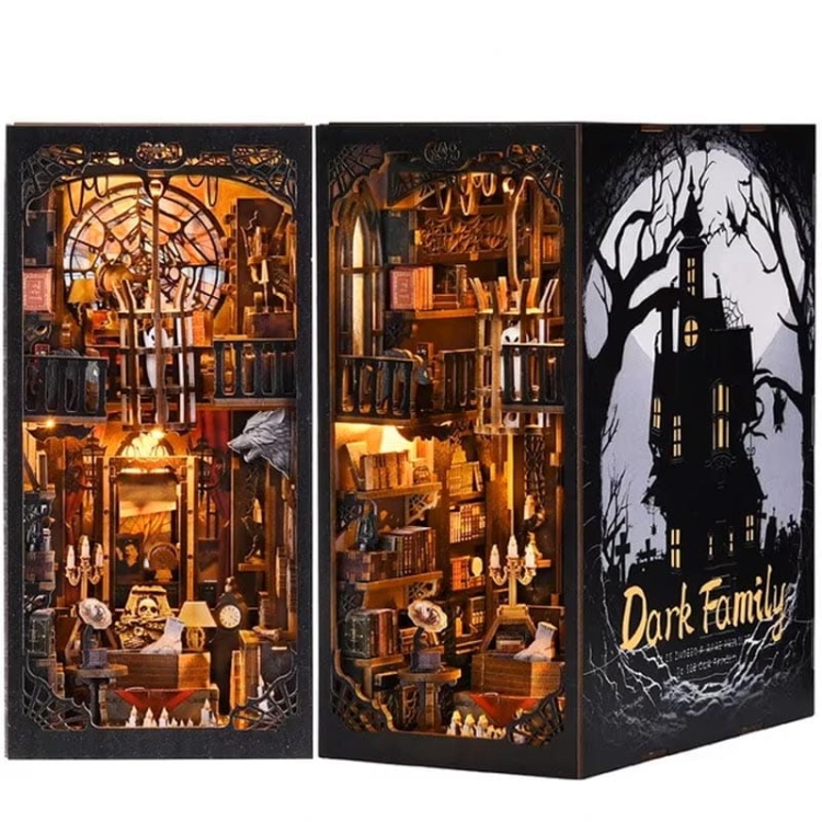 Miniaturowy domek Book Nook - Dracula family