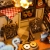 Miniaturowy domek Book Nook - Śniadanie na mieście