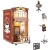 Miniaturowy domek Book Nook - Śniadanie na mieście