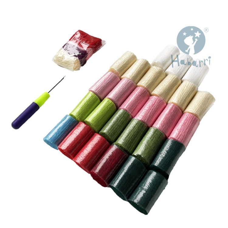 Szydełkowanie na kanwie - Poduszka Róże