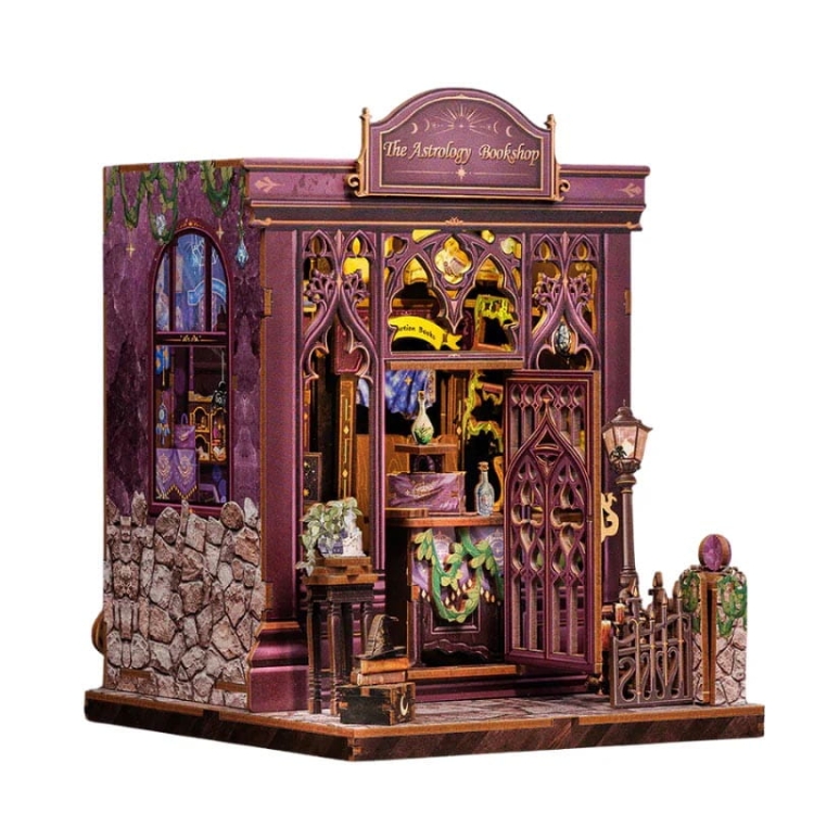 Miniaturowy domek mini Book Nook - Astrologia szczęścia* - CuteBee