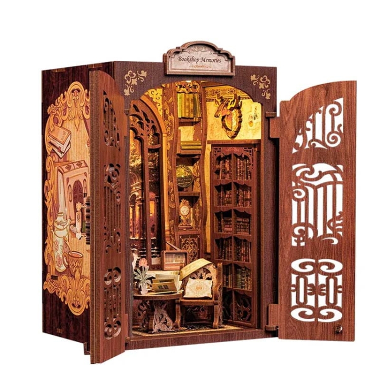 Miniaturowy domek mini Book Nook - Klub książki