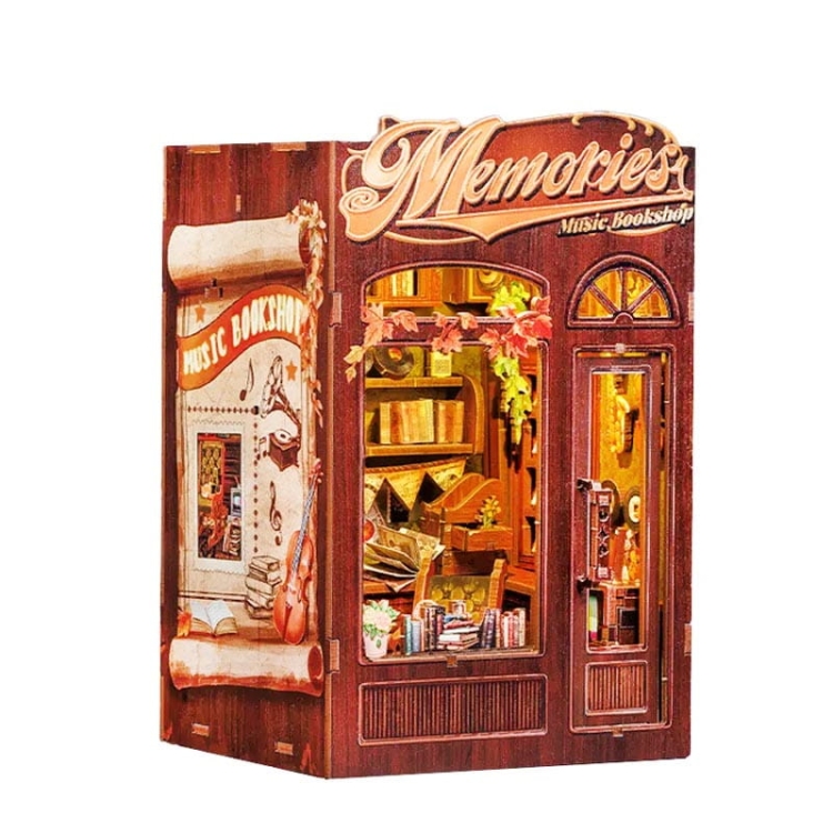 Miniaturowy domek mini Book Nook - Retro Winyle* - CuteBee