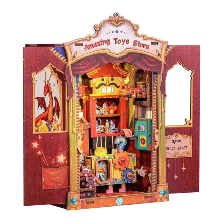 Miniaturowy domek mini Book Nook - Hokus Pokus* - CuteBee