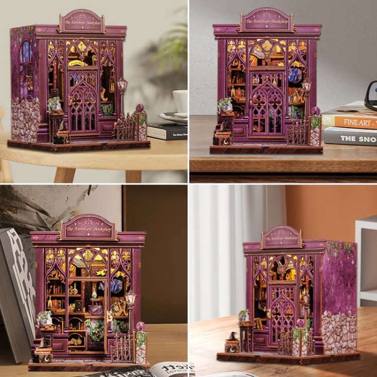 Miniaturowy domek mini Book Nook - Astrologia szczęścia* - CuteBee