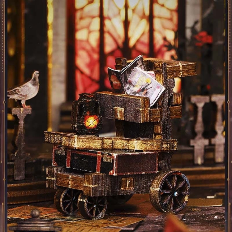 Miniaturowy domek Book Nook - Zamek księcia Williama