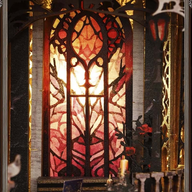 Miniaturowy domek Book Nook - Zamek księcia Williama