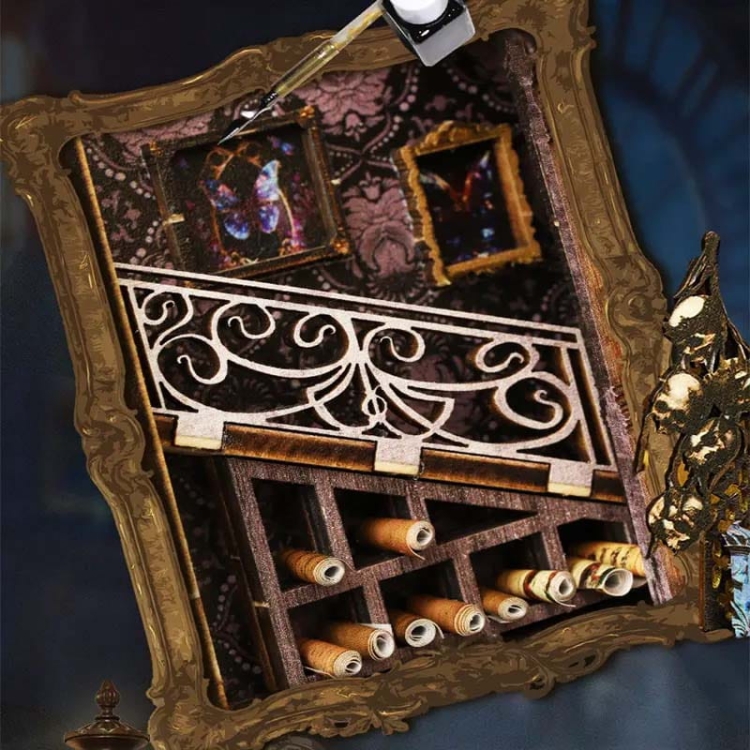 Miniaturowy domek Book Nook - Zamek księcia Williama