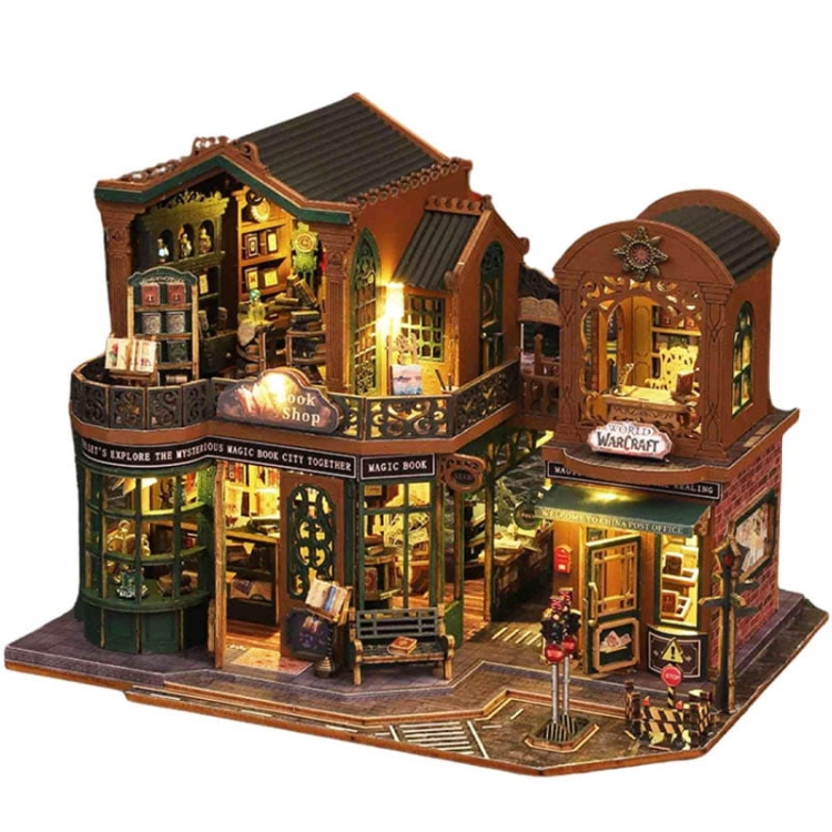 Miniaturowy domek - Księgi magnetycznego zmierzchu