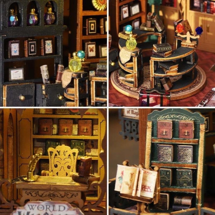 Miniaturowy domek - Księgi magnetycznego zmierzchu