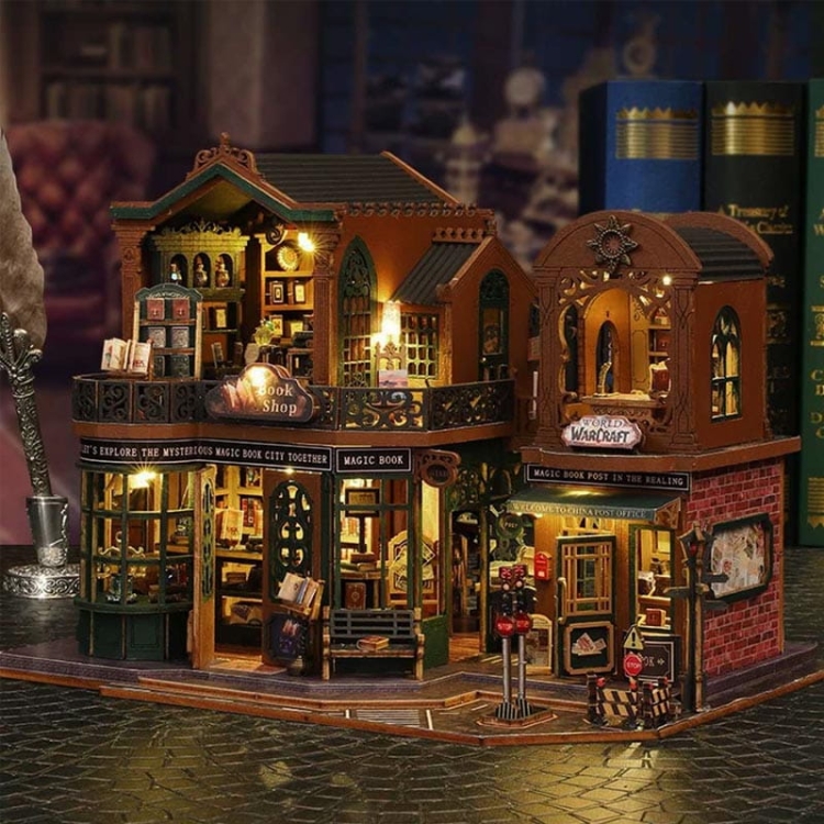 Miniaturowy domek - Księgi magnetycznego zmierzchu