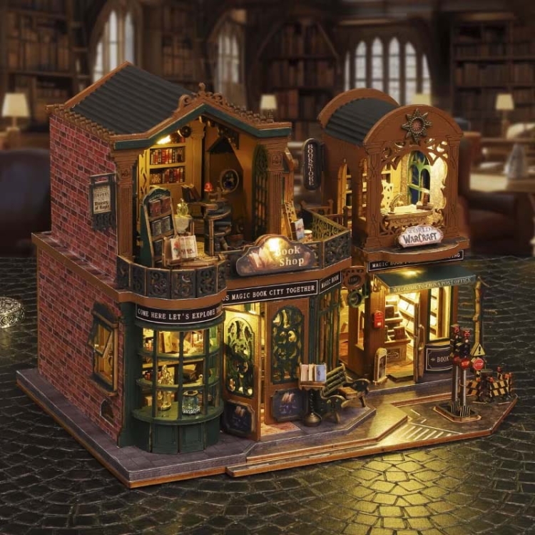 Miniaturowy domek - Księgi magnetycznego zmierzchu