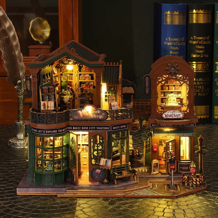 Miniaturowy domek - Księgi magnetycznego zmierzchu