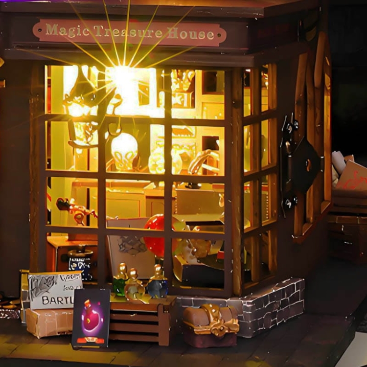 Miniaturowy domek - Skarbiec magicznych artefaktów