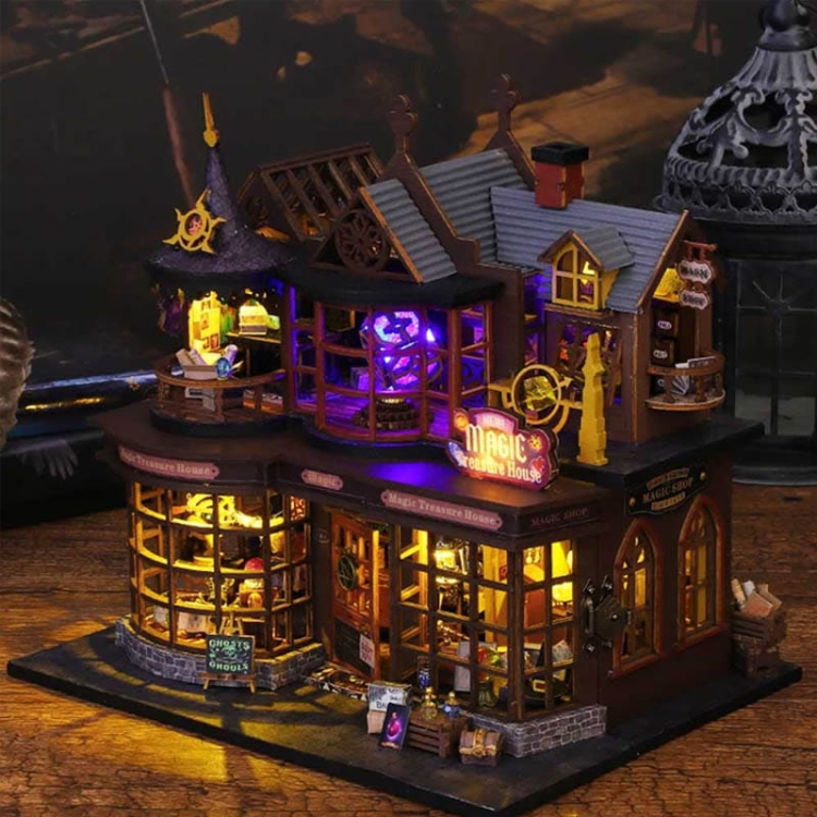 Miniaturowy domek - Skarbiec magicznych artefaktów