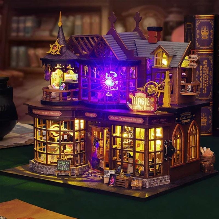 Miniaturowy domek - Skarbiec magicznych artefaktów