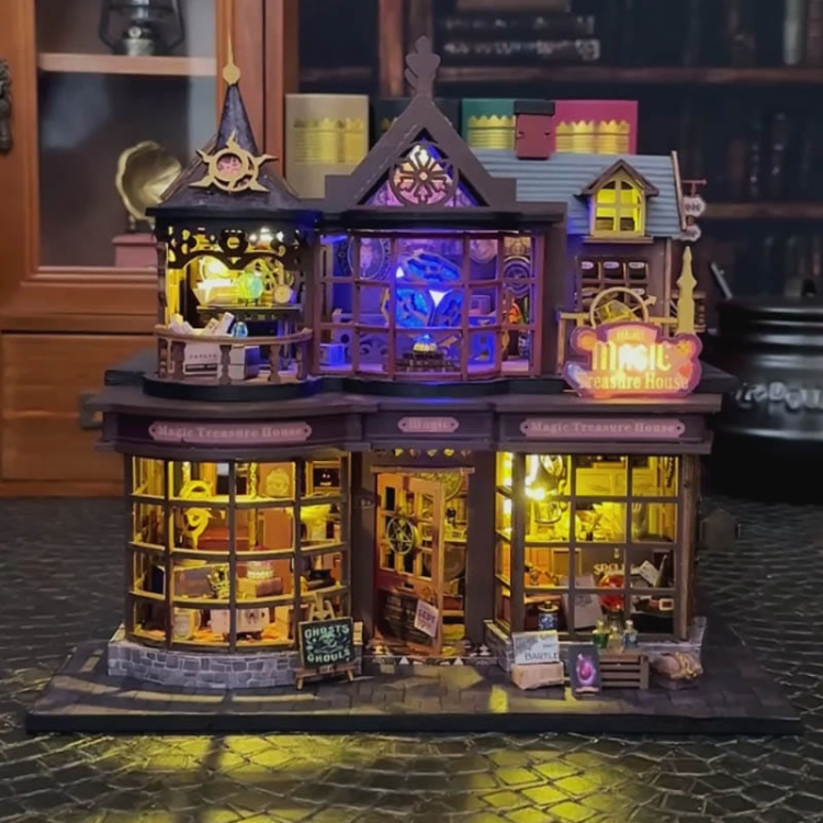 Miniaturowy domek - Skarbiec magicznych artefaktów