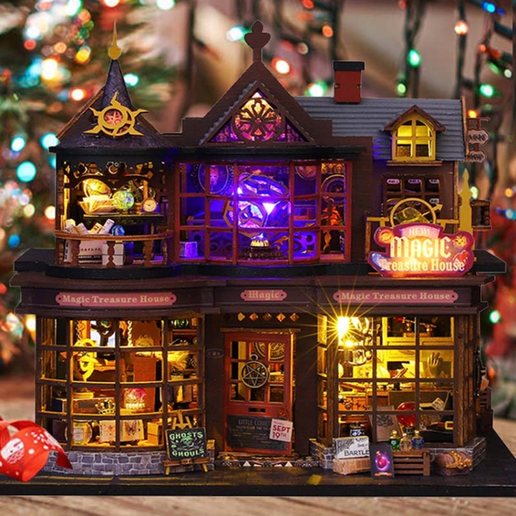 Miniaturowy domek - Skarbiec magicznych artefaktów