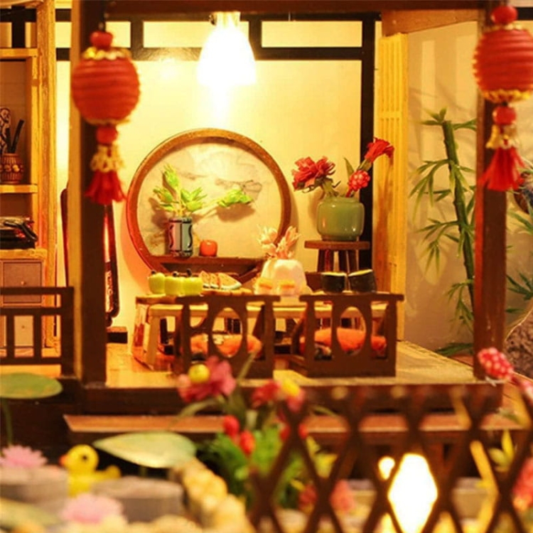 Miniaturowy domek - Pawilon słonecznej harmonii