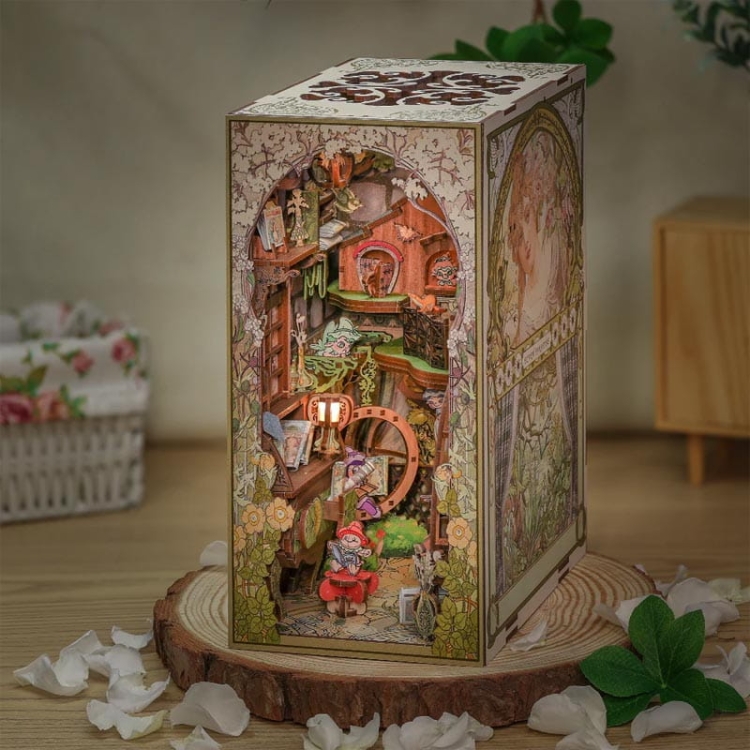 Miniaturowy domek Book Nook - Siódme niebo