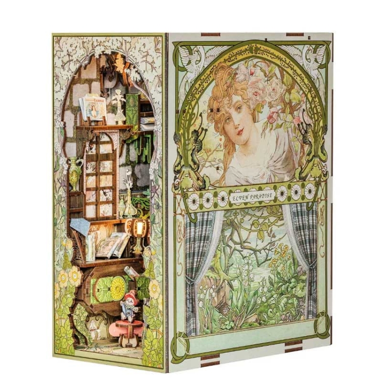 Miniaturowy domek Book Nook - Siódme niebo