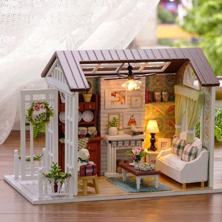 Miniaturowy domek - Domek na wsi
