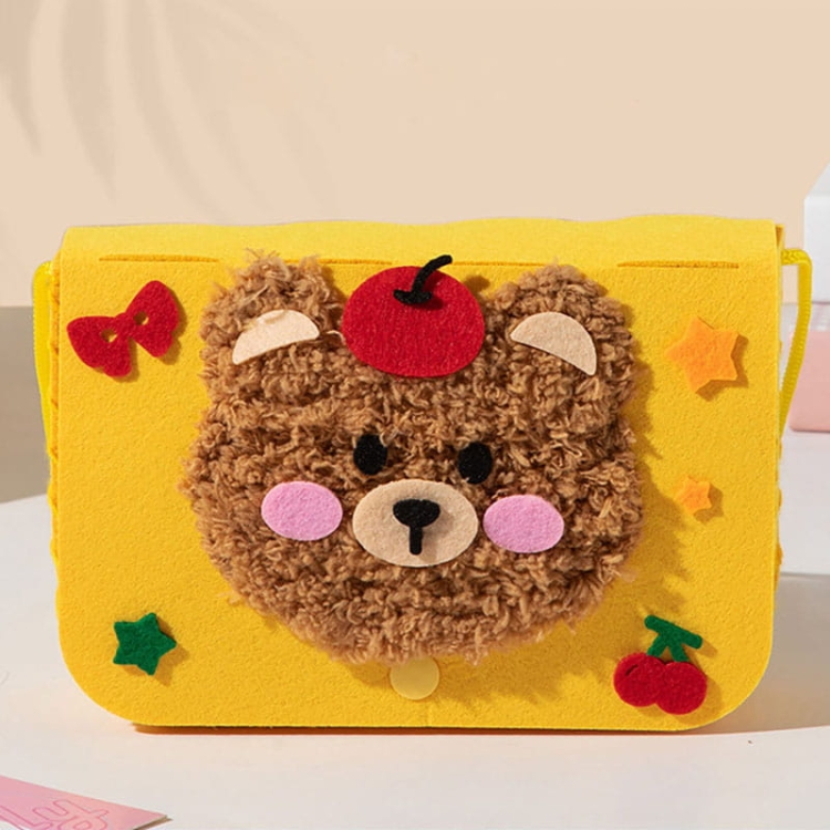 Torebki na ramię - filcowy zestaw do szycia DIY - 6 elementów