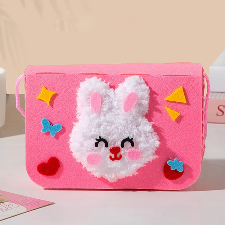 Torebki na ramię - filcowy zestaw do szycia DIY - 6 elementów