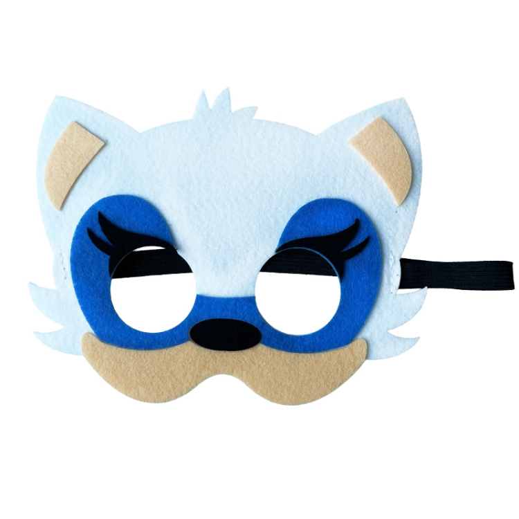 SYRENKA i KOTEK - Zestaw DIY Wesoła szkoła i maski - 12 elementów