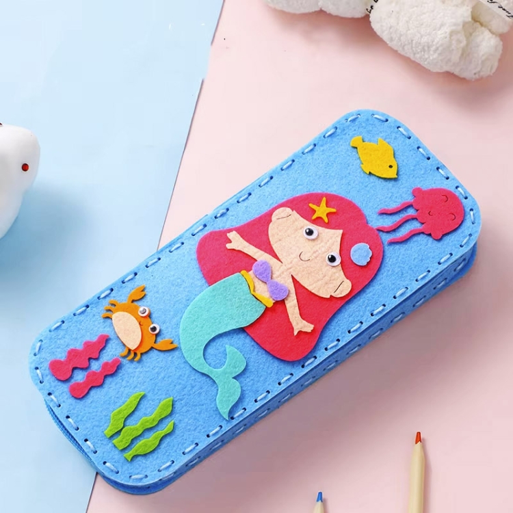 SYRENKA i KOTEK - Zestaw DIY Wesoła szkoła i maski - 12 elementów