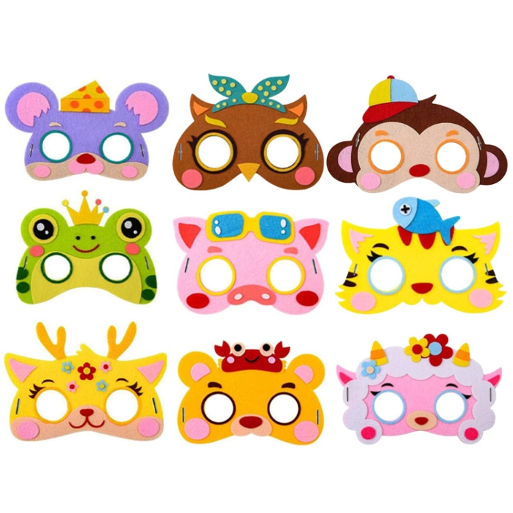 Zestaw DIY - Wesoła szkoła z JEDNOROŻCEM - 12 elementów