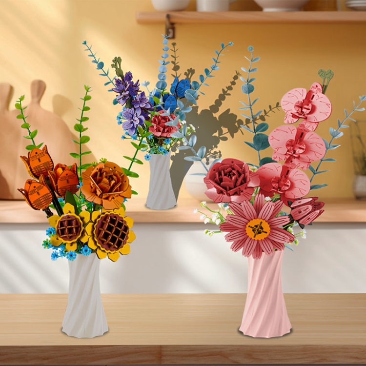 Bukiet kwiatów - flower box DIY