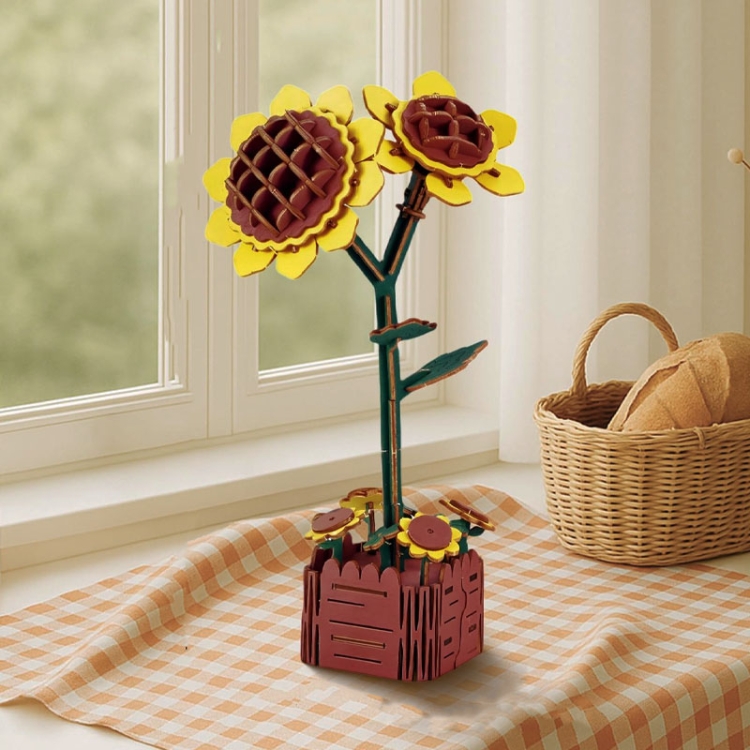 Słonecznik DIY - kwiaty