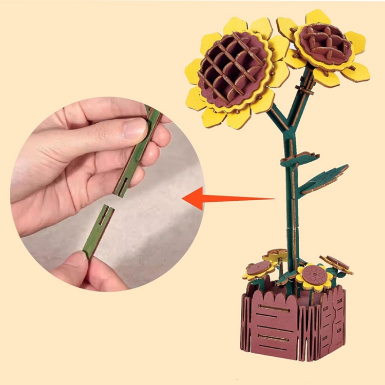 Słonecznik DIY - kwiaty