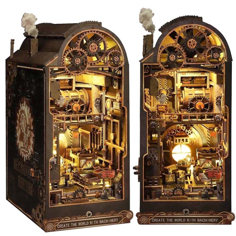 Miniaturowy domek Book Nook - Steampunk