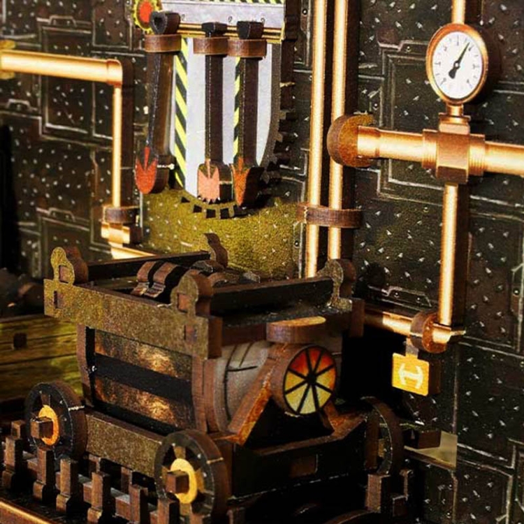 Miniaturowy domek Book Nook - Steampunk