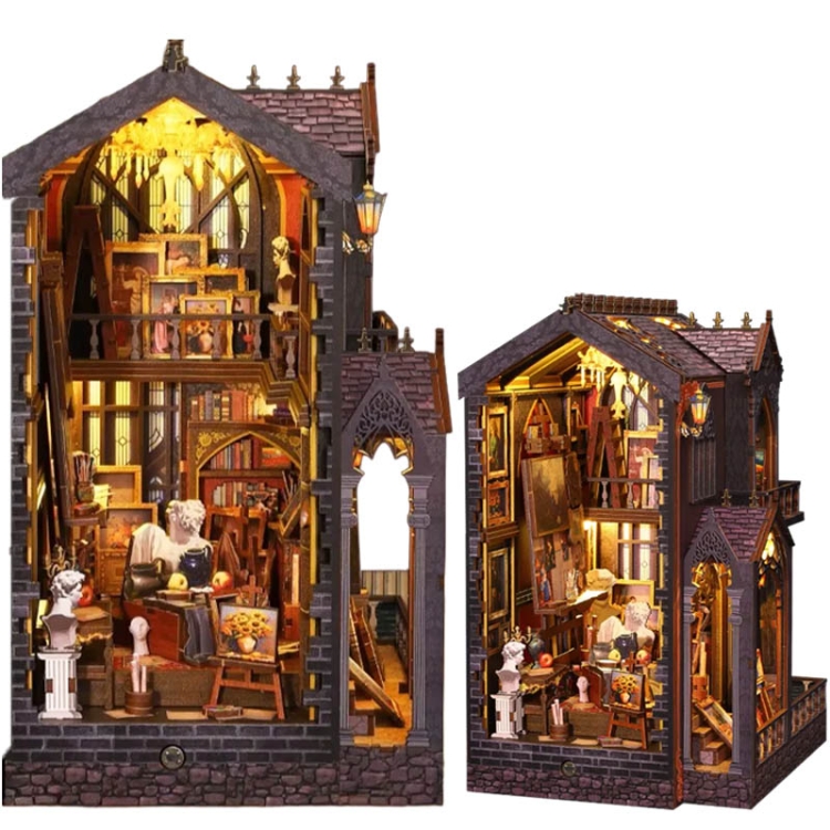 Miniaturowy domek Book Nook - Galeria wspomnień
