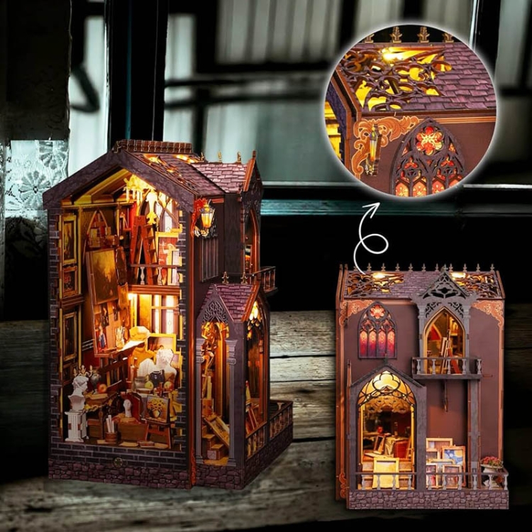 Miniaturowy domek Book Nook - Galeria wspomnień