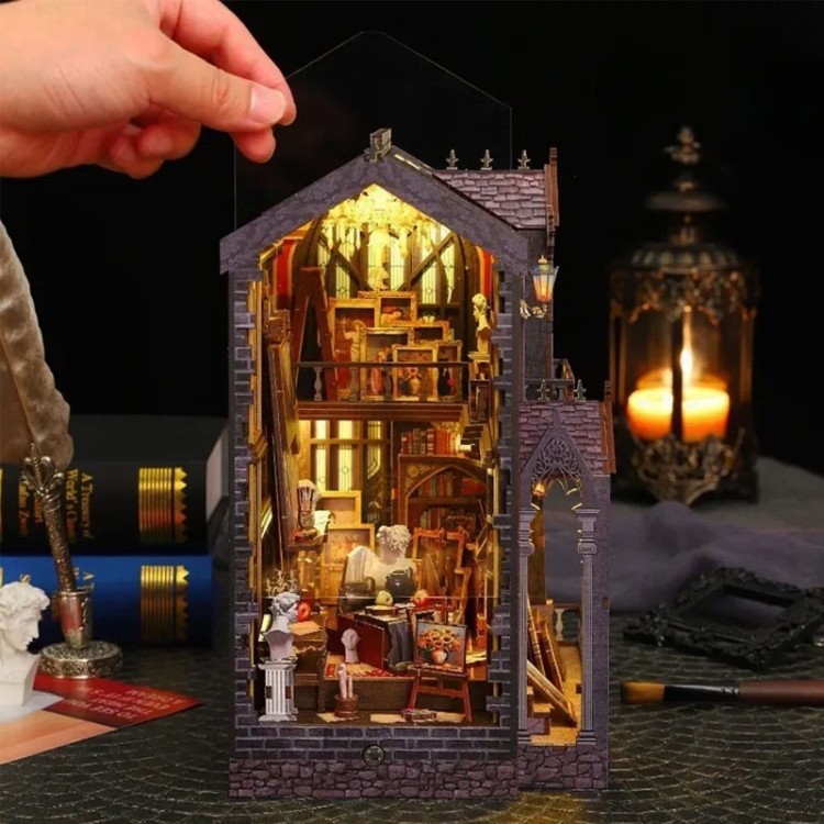 Miniaturowy domek Book Nook - Galeria wspomnień