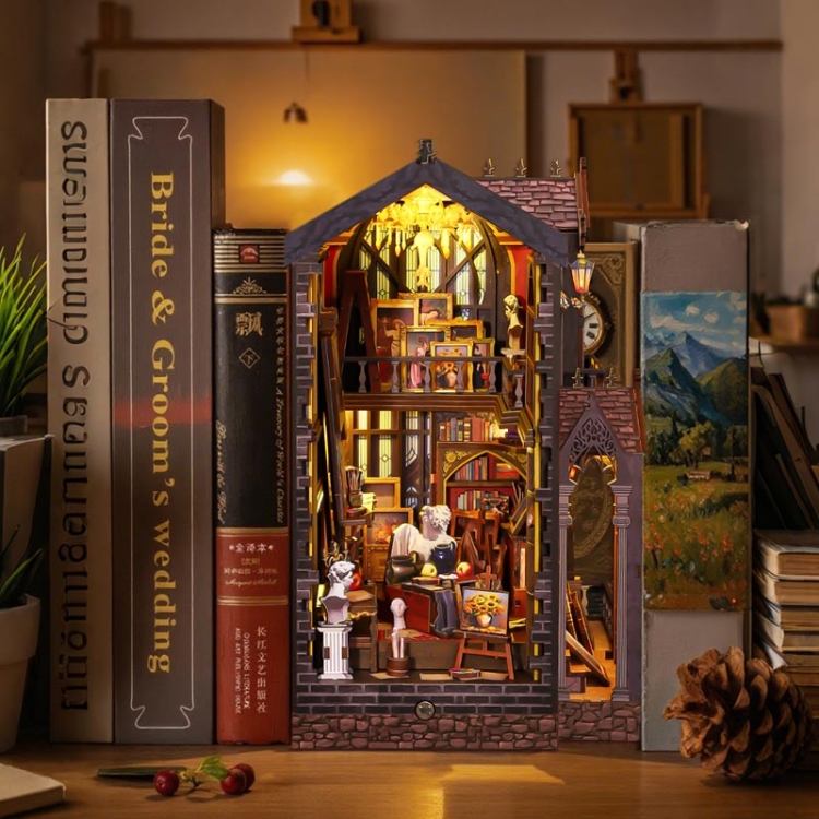 Miniaturowy domek Book Nook - Galeria wspomnień