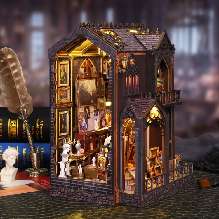 Miniaturowy domek Book Nook - Galeria wspomnień